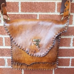 REAL LEATHER STUFF Artisan Made Leather Purse